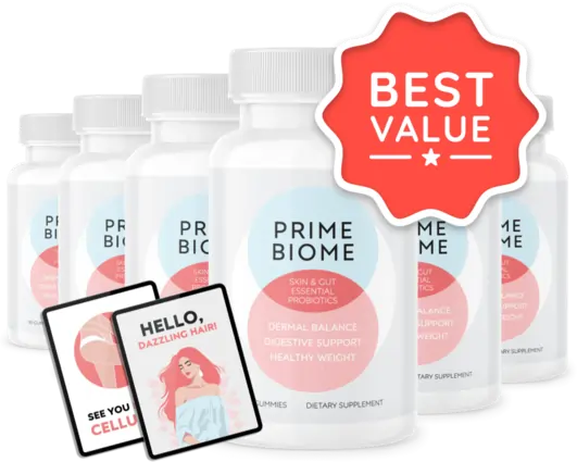 PrimeBiome 6 Bottles